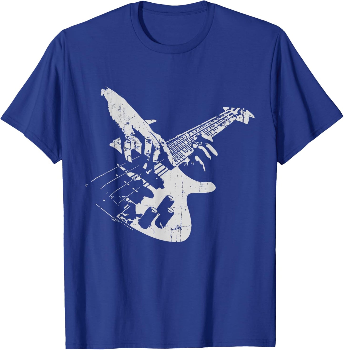 Bass Guitarist Vintage Gift Bass Player , Black, S T-Shirt - T-Shirt | Royal
