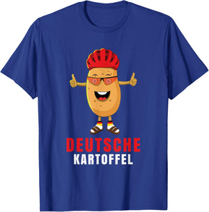 Deutsche Kartoffel Sarkasmus Deutsch Deutscher Alman T-Shirt - T-Shirt | Royal