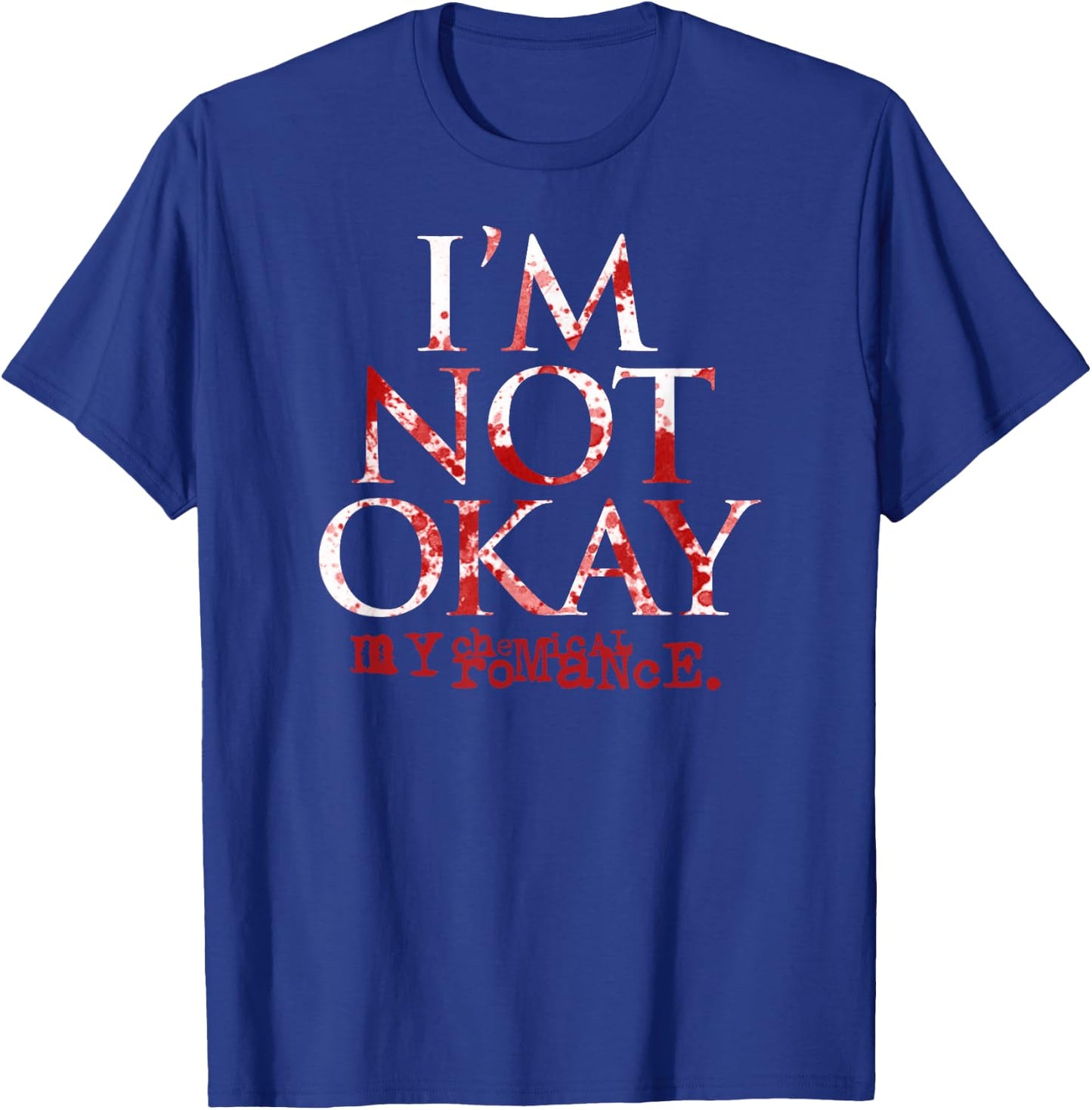 My Chemical Romance I'm Not Ok , black T-Shirt - T-Shirt | Royal