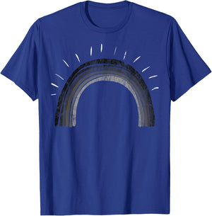 Alternative Dark Gothic Rainbow Shirt Goth Rock Apparel T-Shirt - T-Shirt | Royal