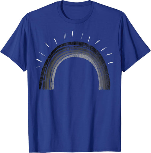 Alternative Dark Gothic Rainbow Shirt Goth Rock Apparel