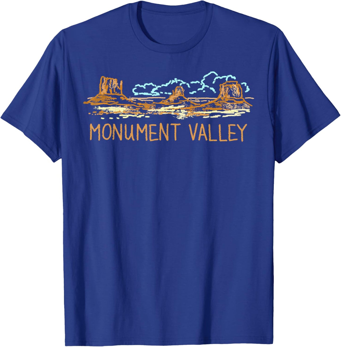 Monument Valley T-Shirt - T-Shirt | Royal