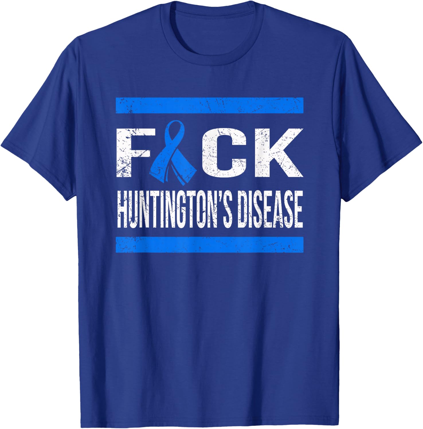 Support Huntington's Disease awareness t shirt T-Shirt - T-Shirt | Royal