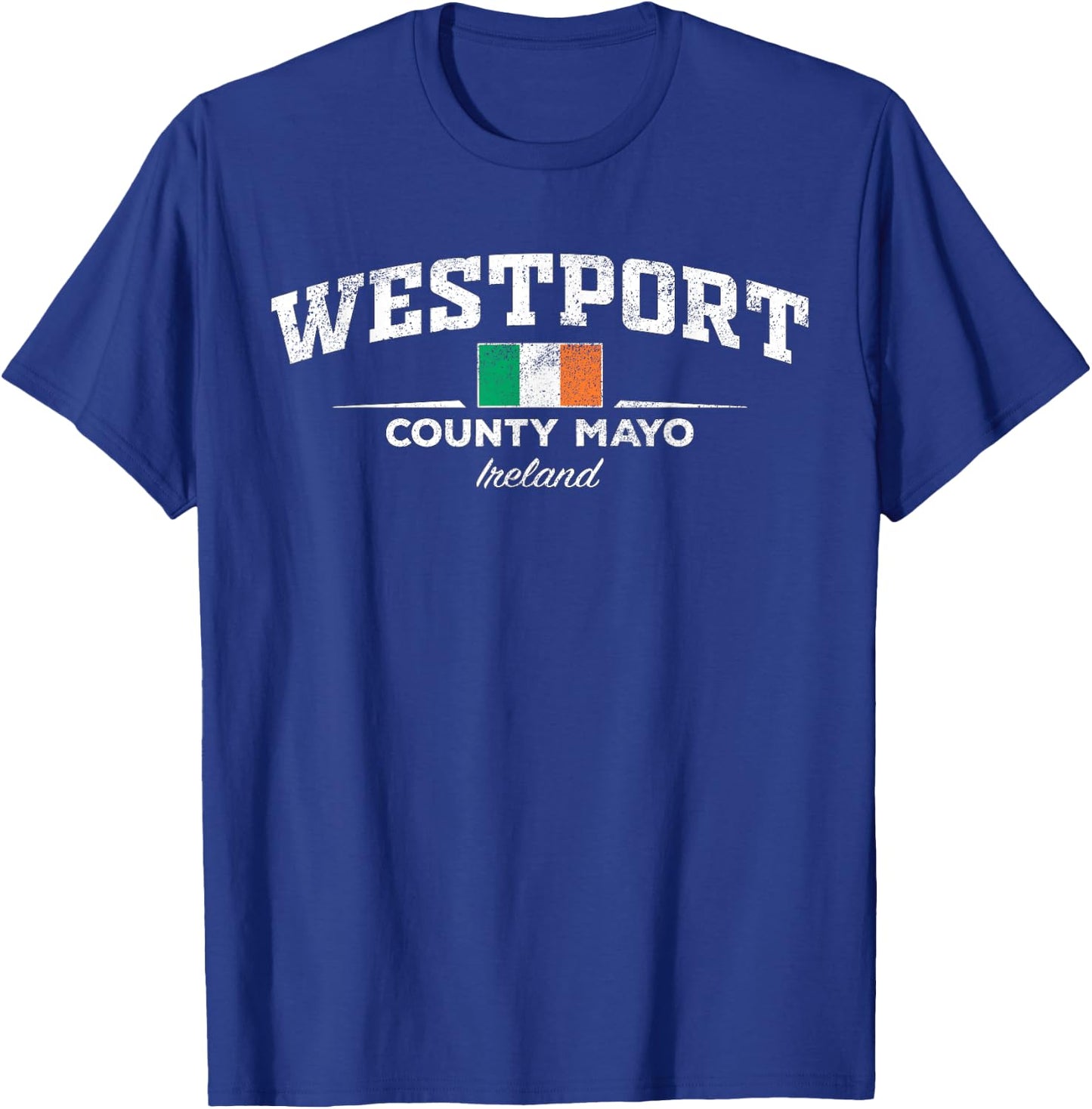 Westport Ireland , Black, S T-Shirt - T-Shirt | Royal