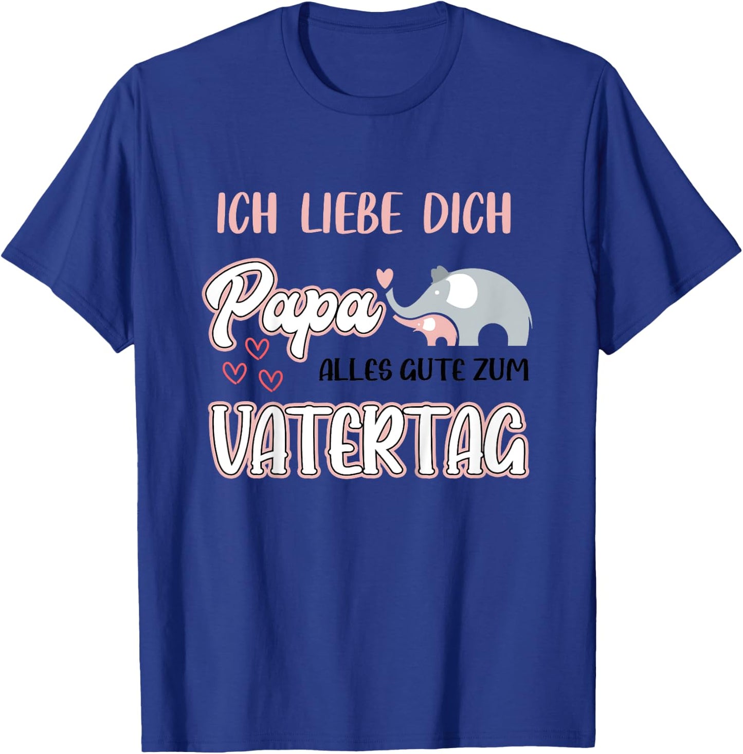 Kinder ich liebe dich papa alles gute zum vatertag T-Shirt - T-Shirt | Royal