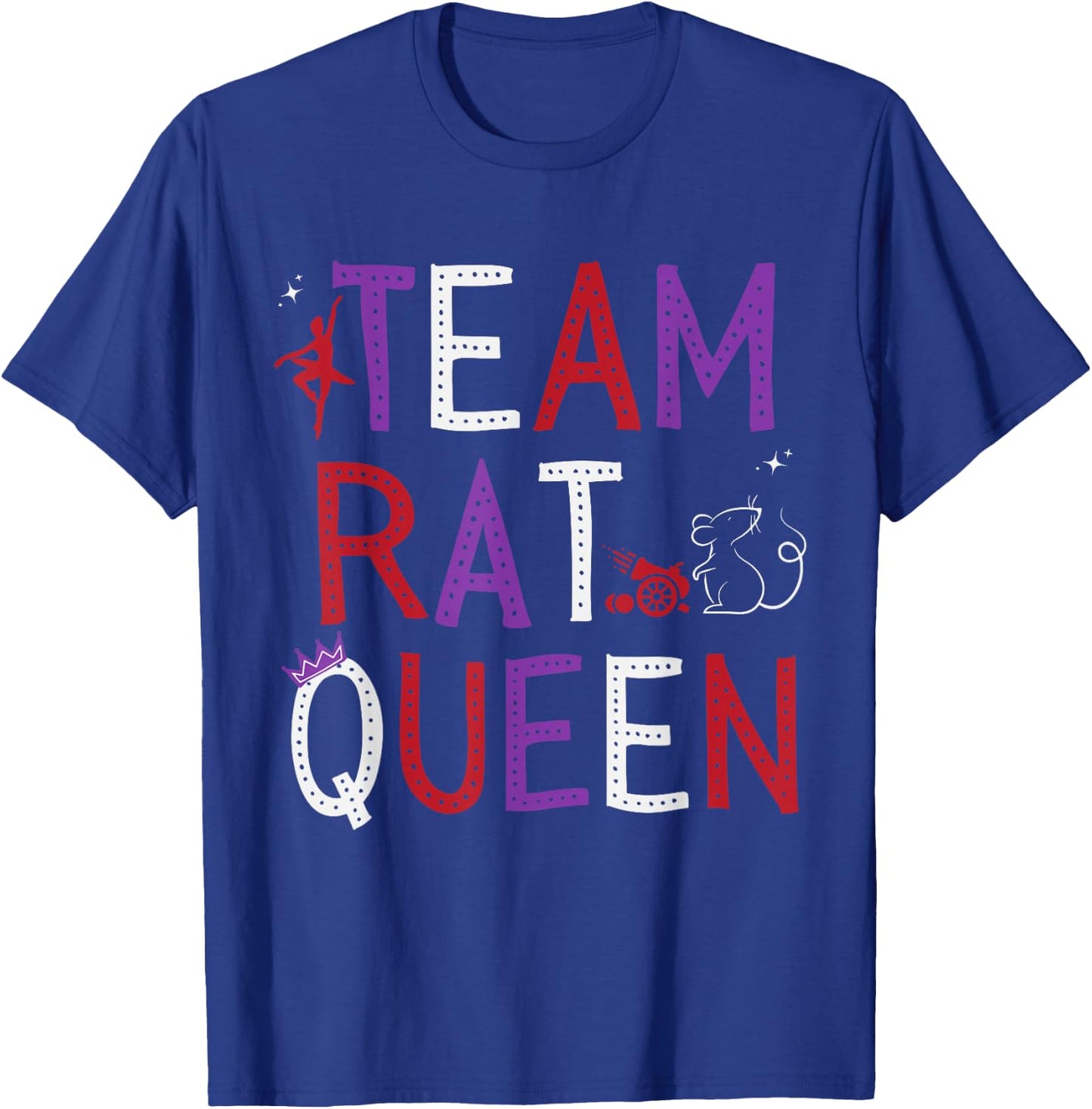 Team Rat Queen Nutcracker Ballet Christmas Xmas T-Shirt - T-Shirt | Royal