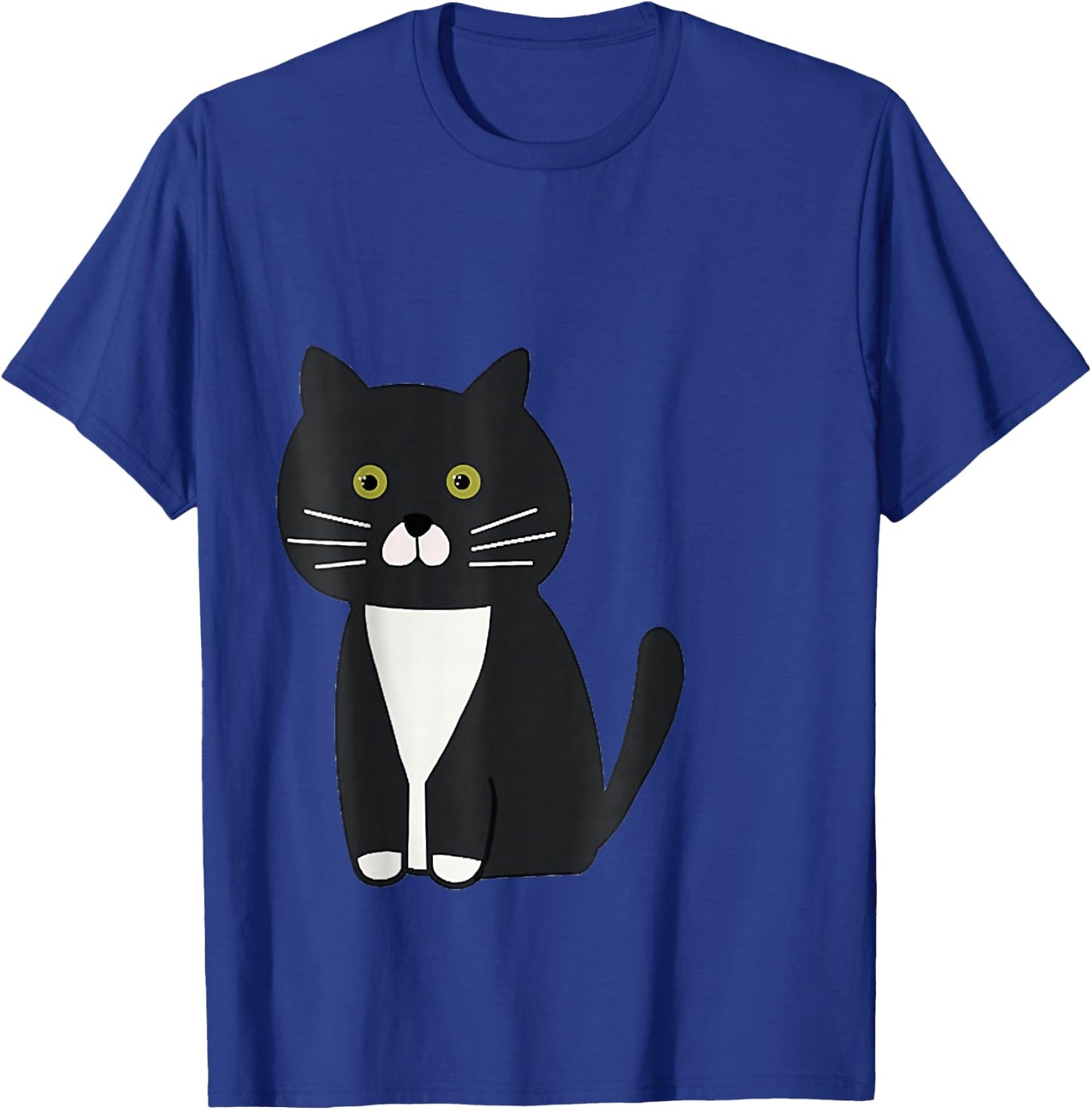 Cute Black and White Tuxedo Cat T-Shirt - T-Shirt | Royal