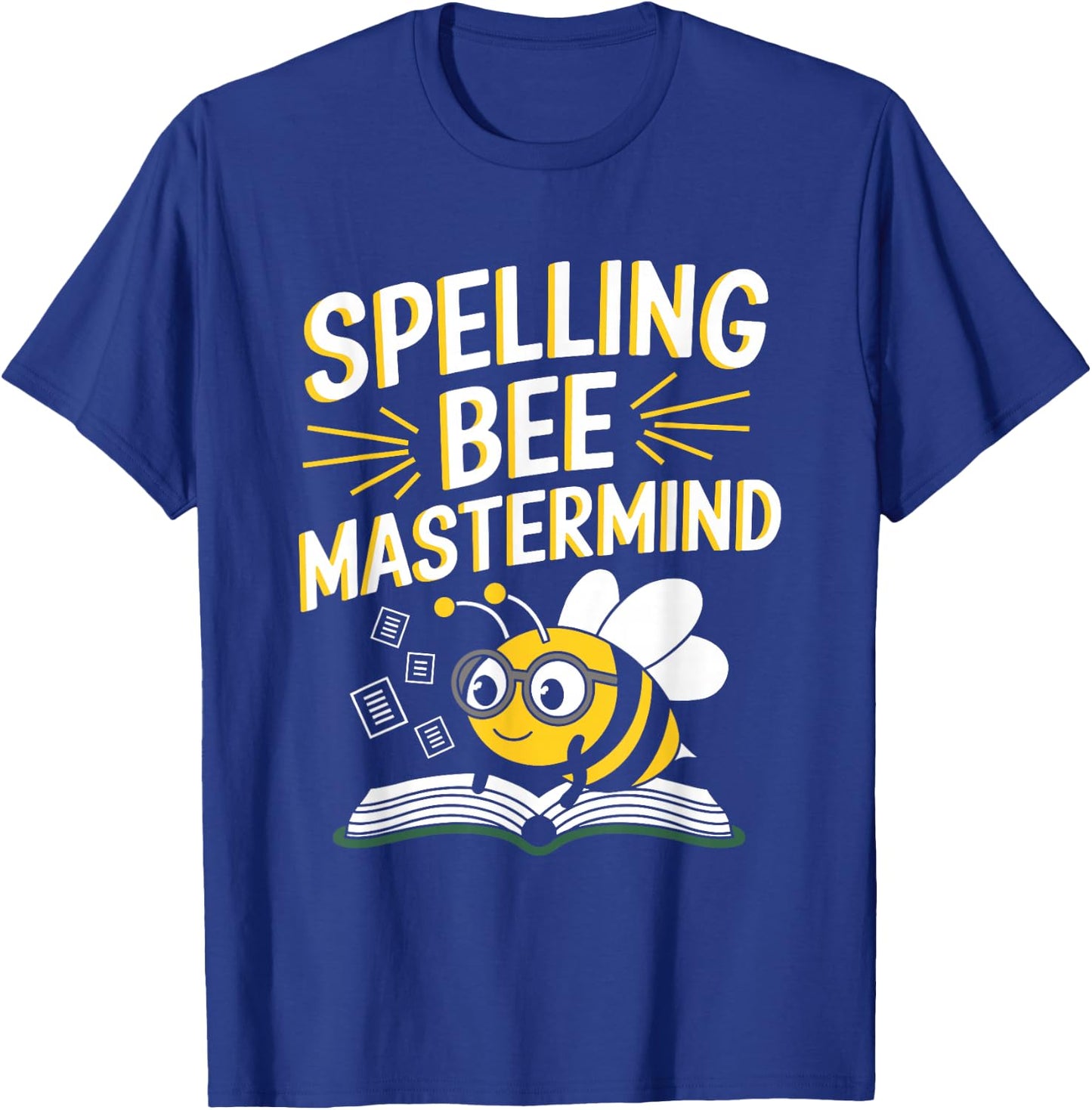 Spelling Bee Humour Spelling Champion Word Nerd Spelling T-Shirt - T-Shirt | Royal