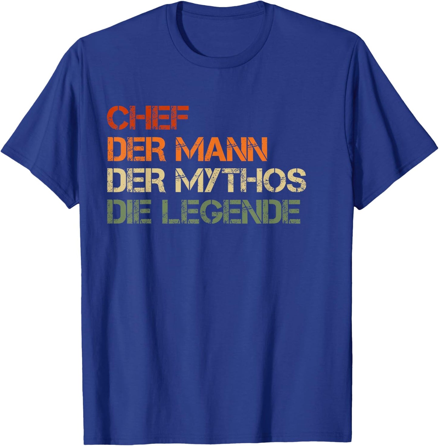Chef - der Mann, der Mythos, die Legende T-Shirt - T-Shirt | Royal