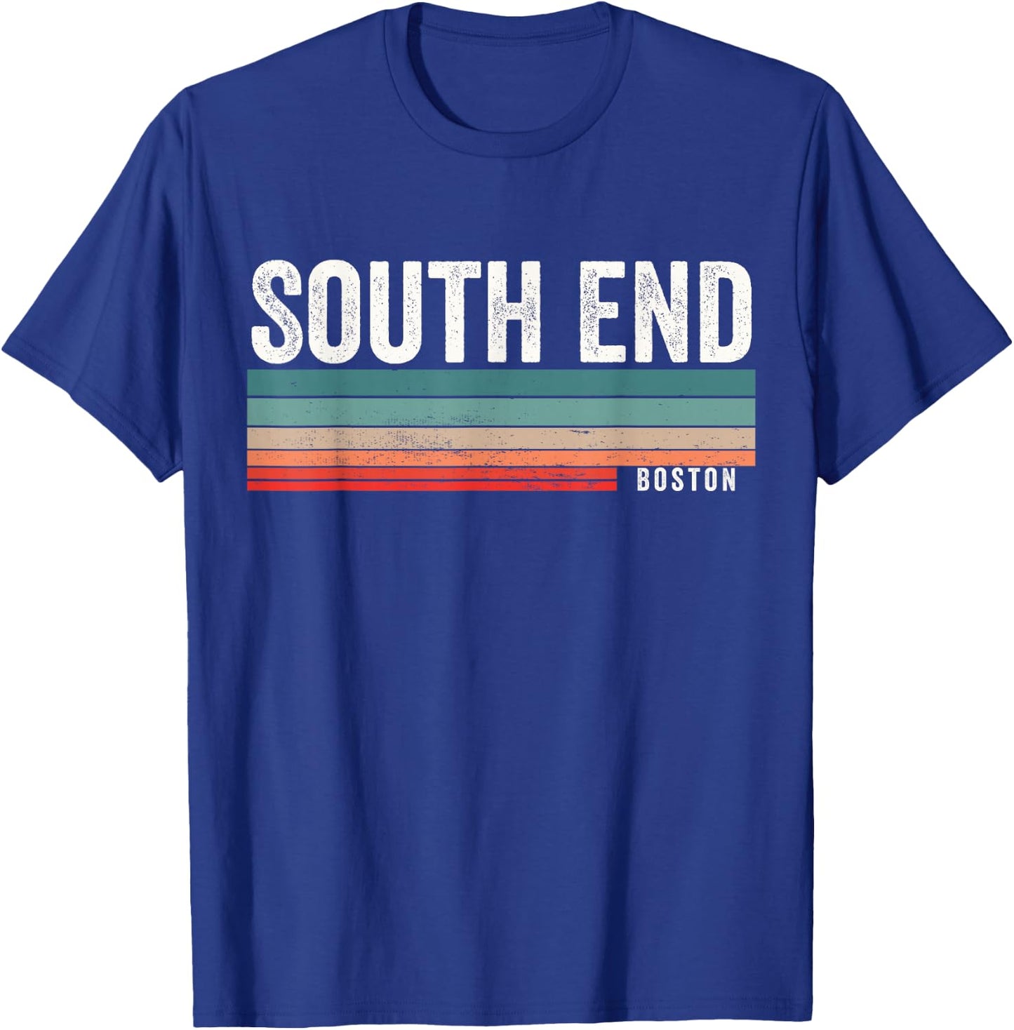South End Boston Massachusetts, South End T-Shirt - T-Shirt | Royal