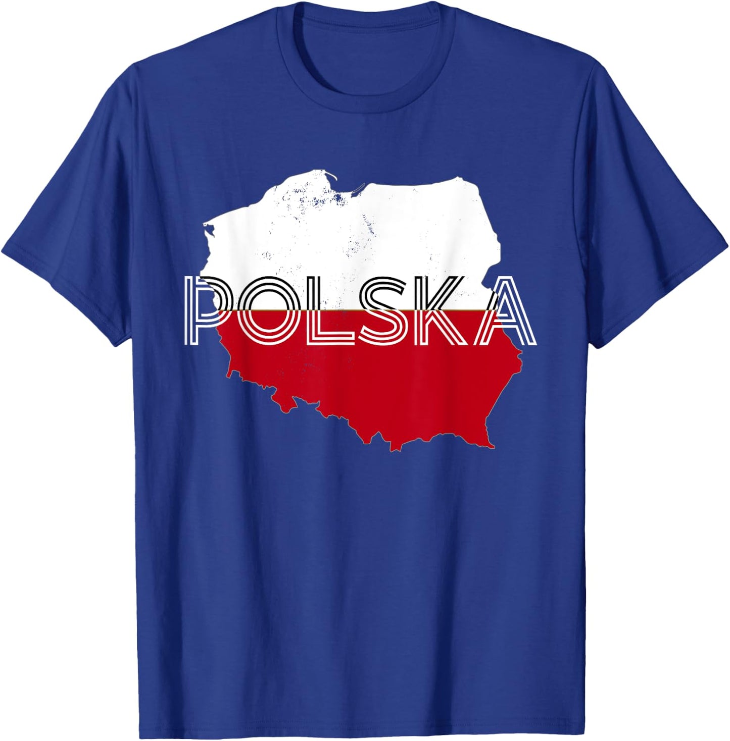 Poland For Gift Poland Poland Warsaw Flag , Black, S T-Shirt - T-Shirt | Royal
