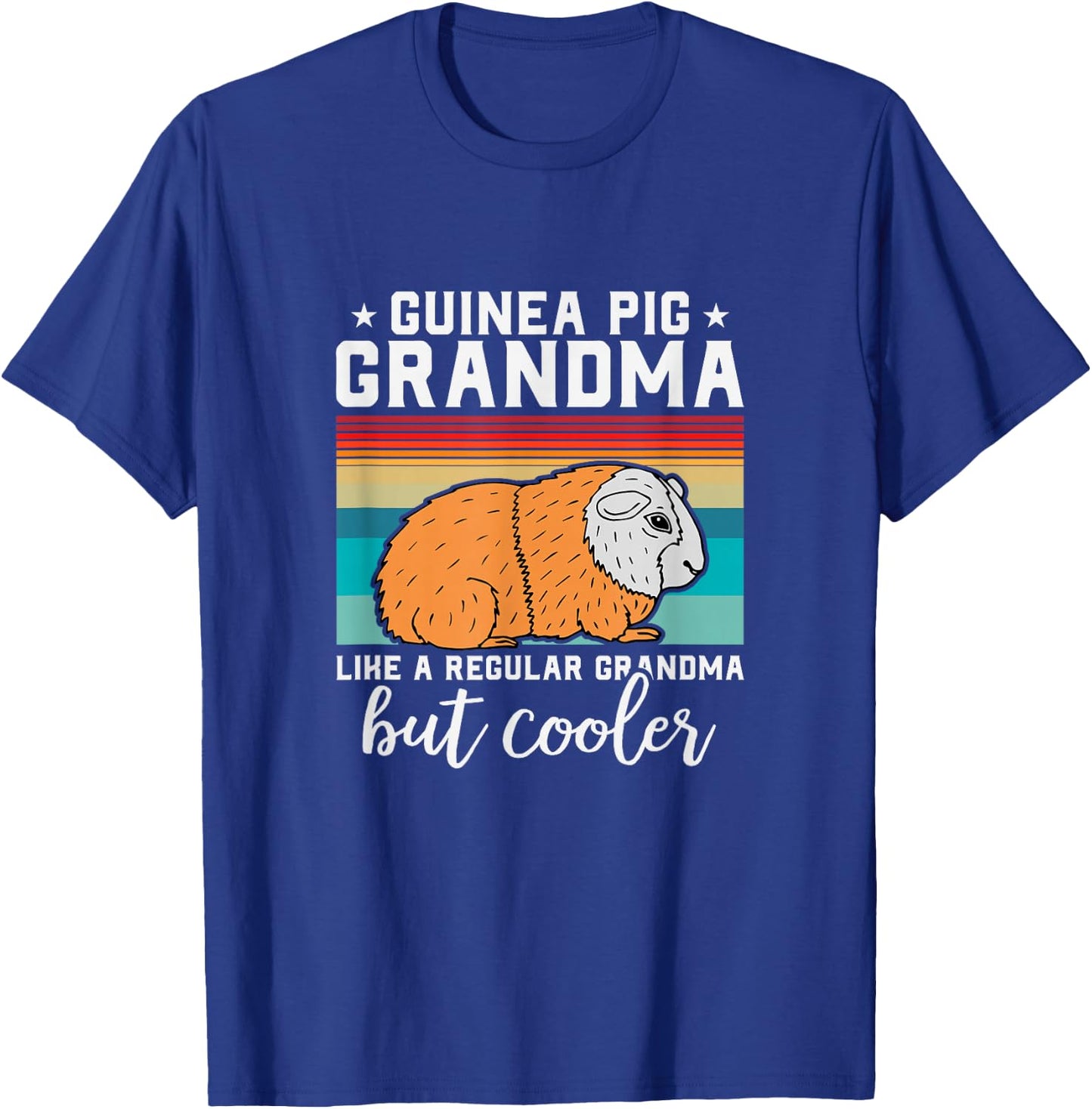 Guinea Pig Grandma Guinea Pig Lovers T-Shirt - T-Shirt | Royal