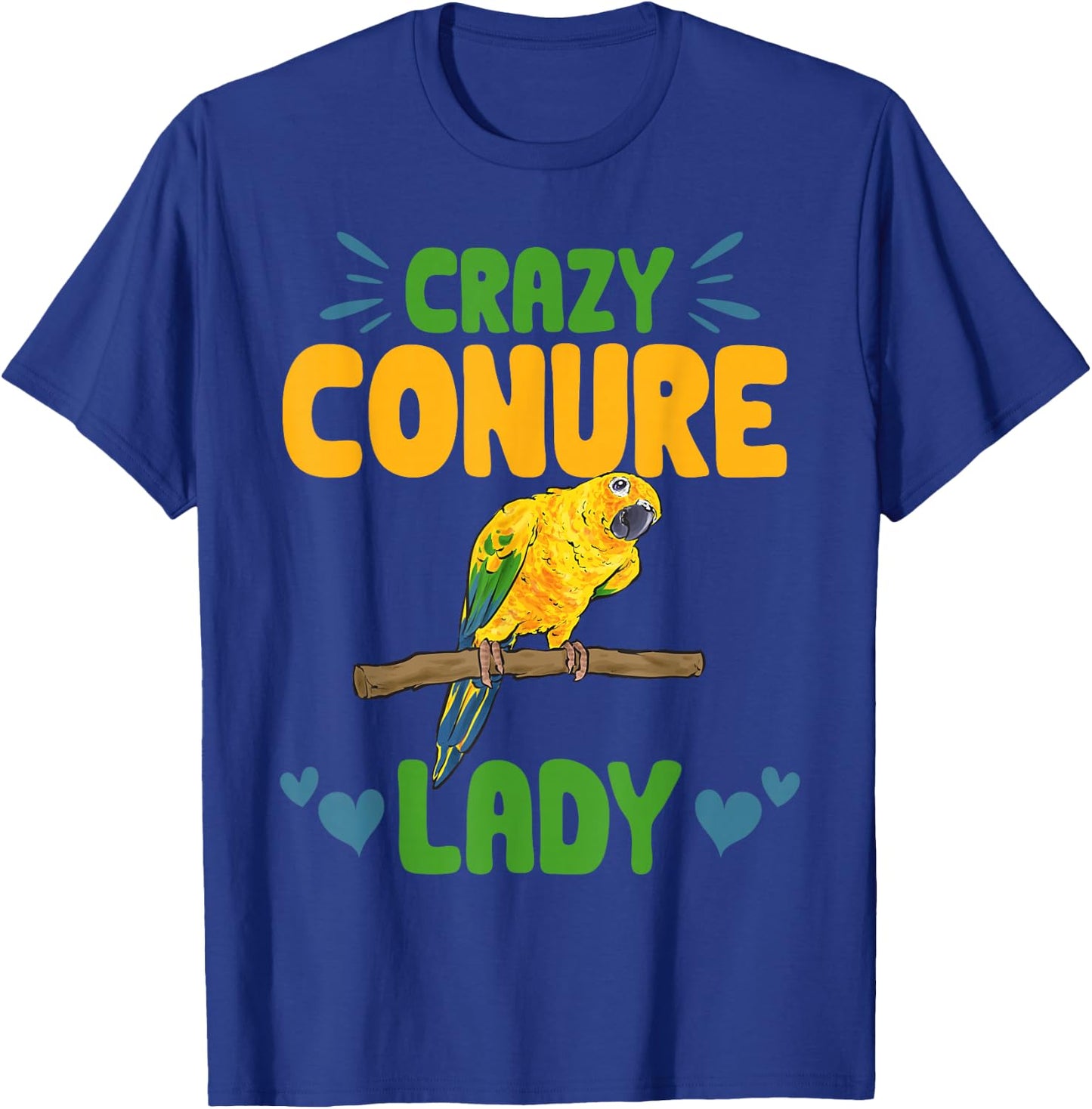 Parrot Parakeet Bird T-Shirt - T-Shirt | Royal