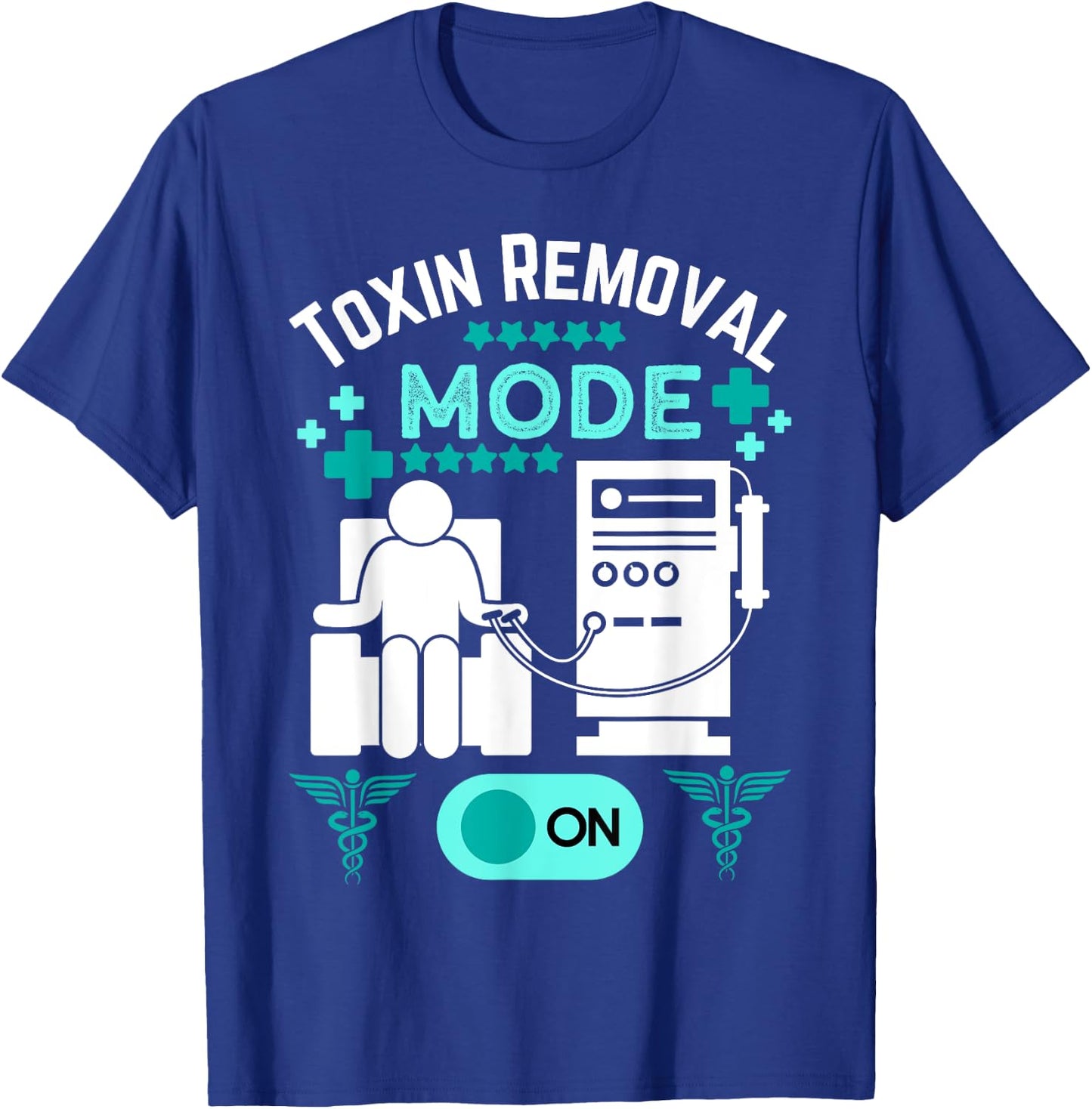 dialysis machine Technician nephrologist Tech -Adults Dialysis Technician Nurse Kidney RN Dialysis Tech T-Shirt - T-Shirt | Royal