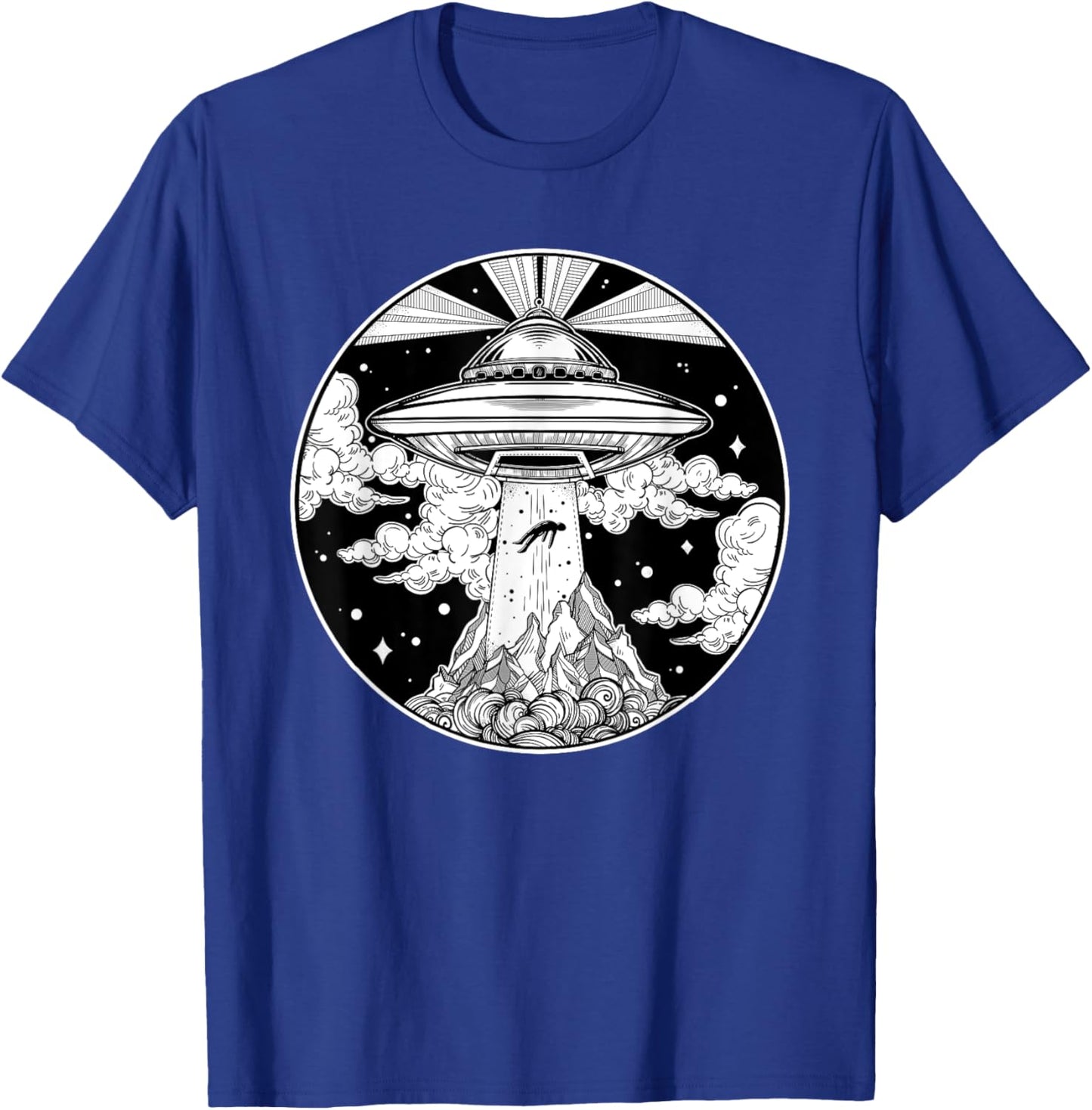 Alien Space Tattoo - UFO 51 Area Roswell Believe T-Shirt - T-Shirt | Royal