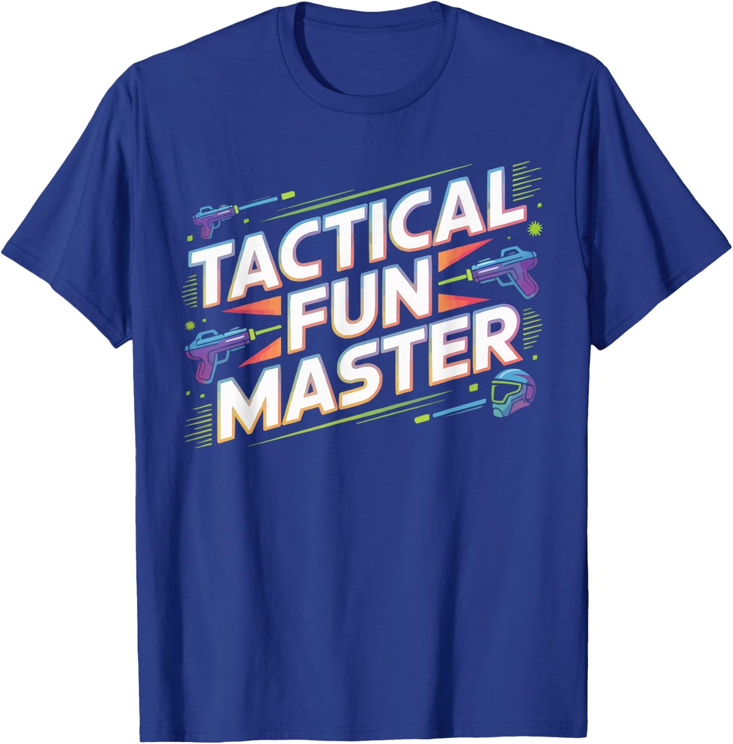 Laser Tag Pistol Lasertag Player Gungame Laser Tagging T-Shirt - T-Shirt | Royal