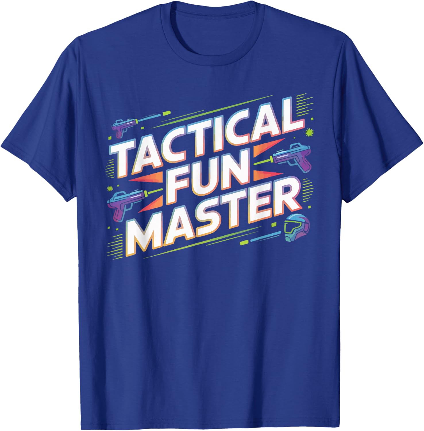 Laser Tag Pistol Lasertag Player Gungame Laser Tagging T-Shirt - T-Shirt | Royal