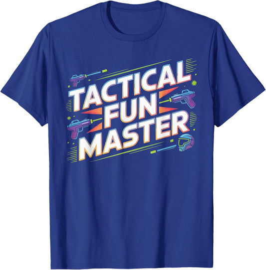 Laser Tag Pistol Lasertag Player Gungame Laser Tagging T-Shirt - T-Shirt | Royal