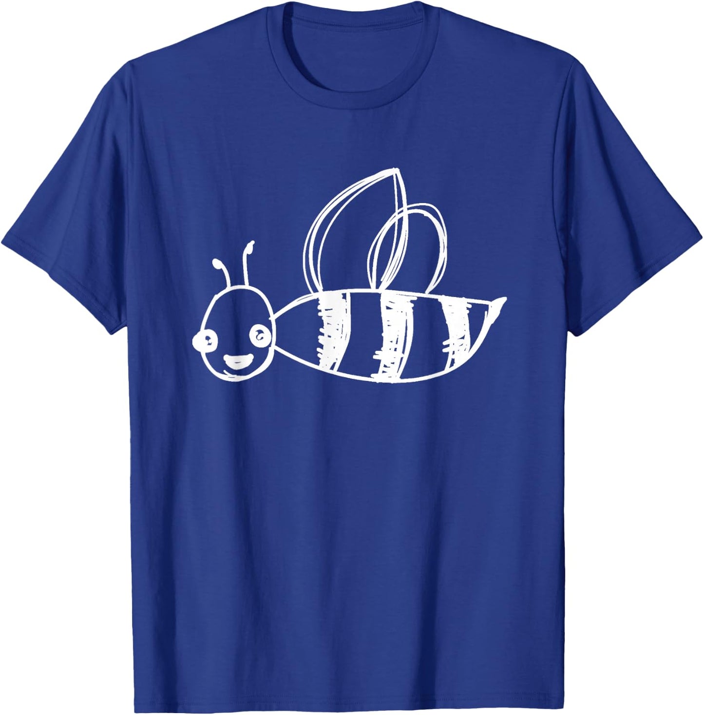 Funny Cute Bumble Bee Honey Bee Lover Beekeeper Insect Gift T-Shirt - T-Shirt | Royal