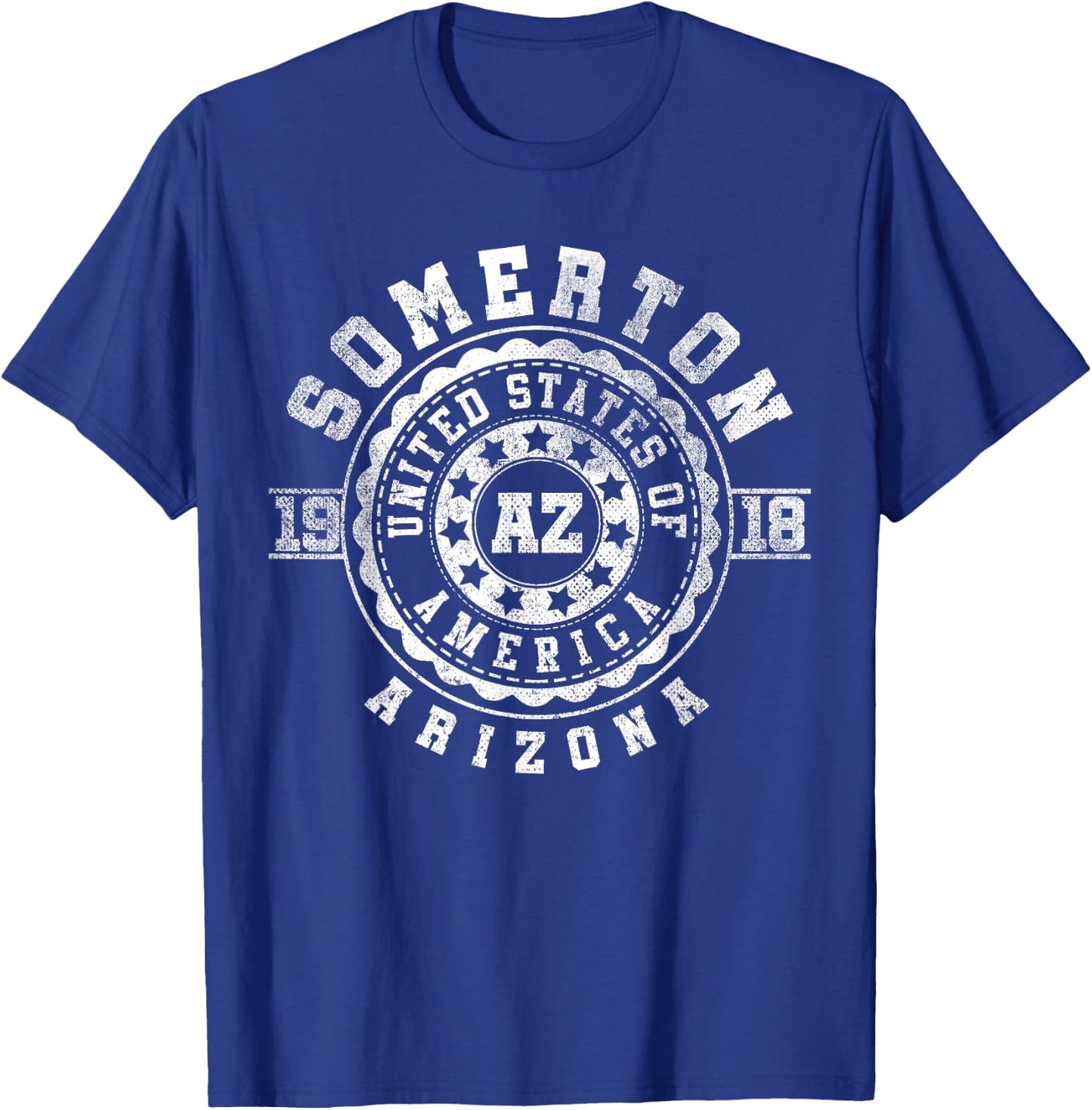 Somerton AZ | Arizona | Vintage City Apparels T-Shirt - T-Shirt | Royal