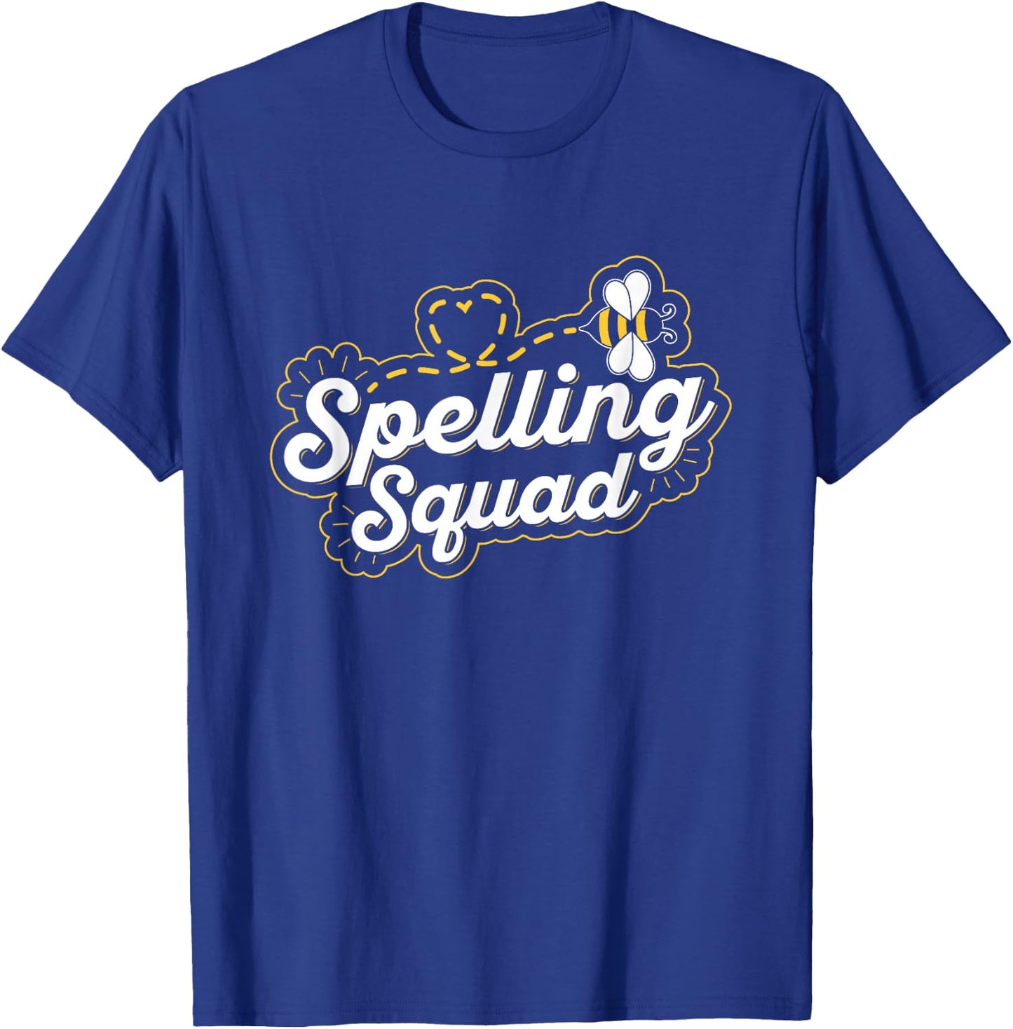 Spelling Squad Design for a Spelling Bee participant T-Shirt - T-Shirt | Royal