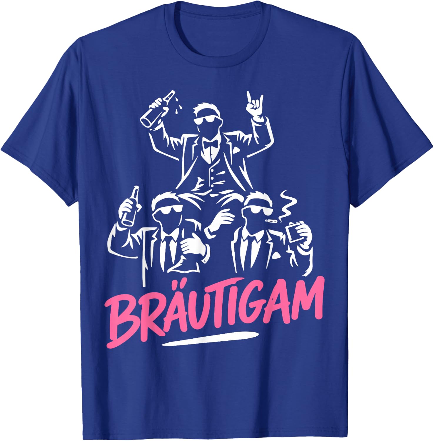 Bräutigam JGA Männer Kostüm JGA Junggesellenabschied T-Shirt - T-Shirt | Royal