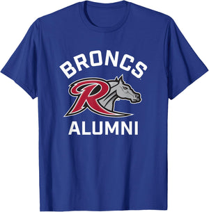 Rider University Broncs Arched Alumni T-Shirt - T-Shirt | Royal
