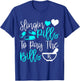 Slingin' Pills Funny Pharmacy Tech gift T-Shirt - T-Shirt | Royal