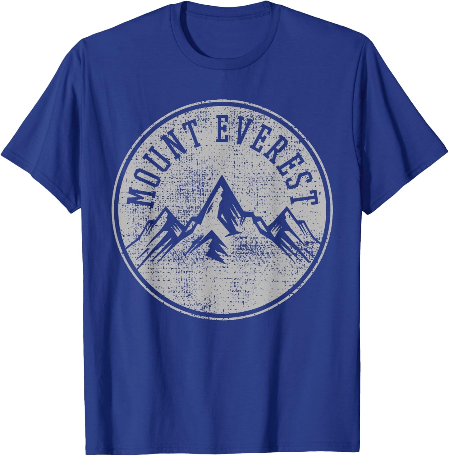 Vintage Mount Mountain Hiking Hiker Climbing Climber T-Shirt - T-Shirt | Royal