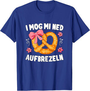 Costume Shirt Women's Pretzel Dirndl Shirt Girls' Costume , black T-Shirt - T-Shirt | Royal