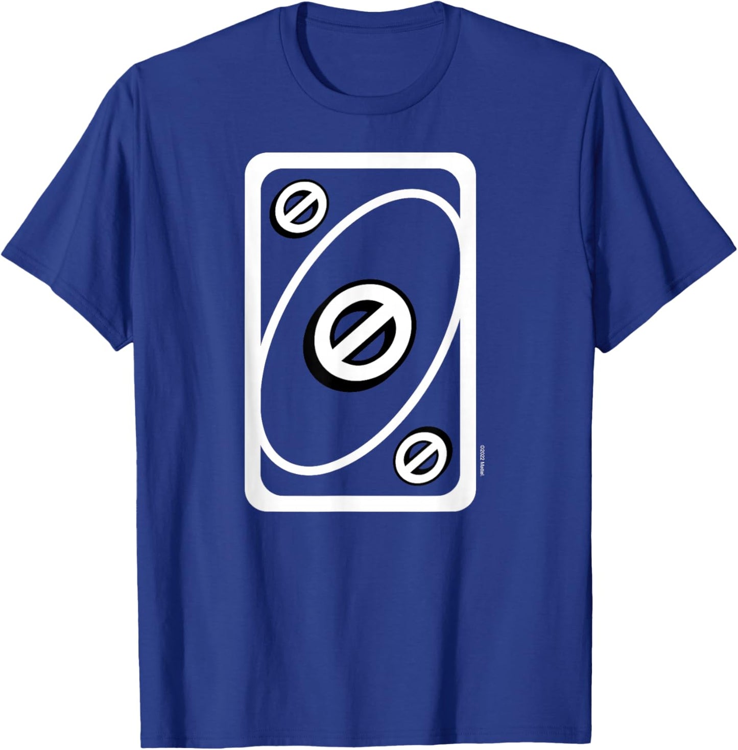 UNO - Blue Skip Card , blue T-Shirt - T-Shirt | Royal