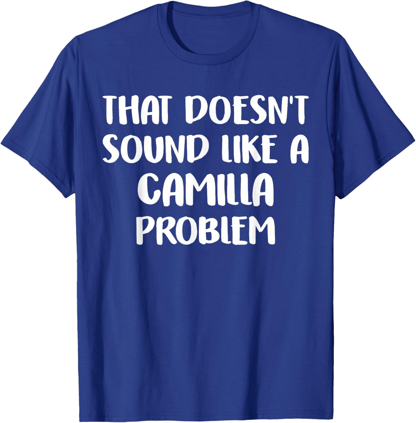 CAMILLA Personalized Cute Flower Girls CAMILLA Name T-Shirt - T-Shirt | Royal