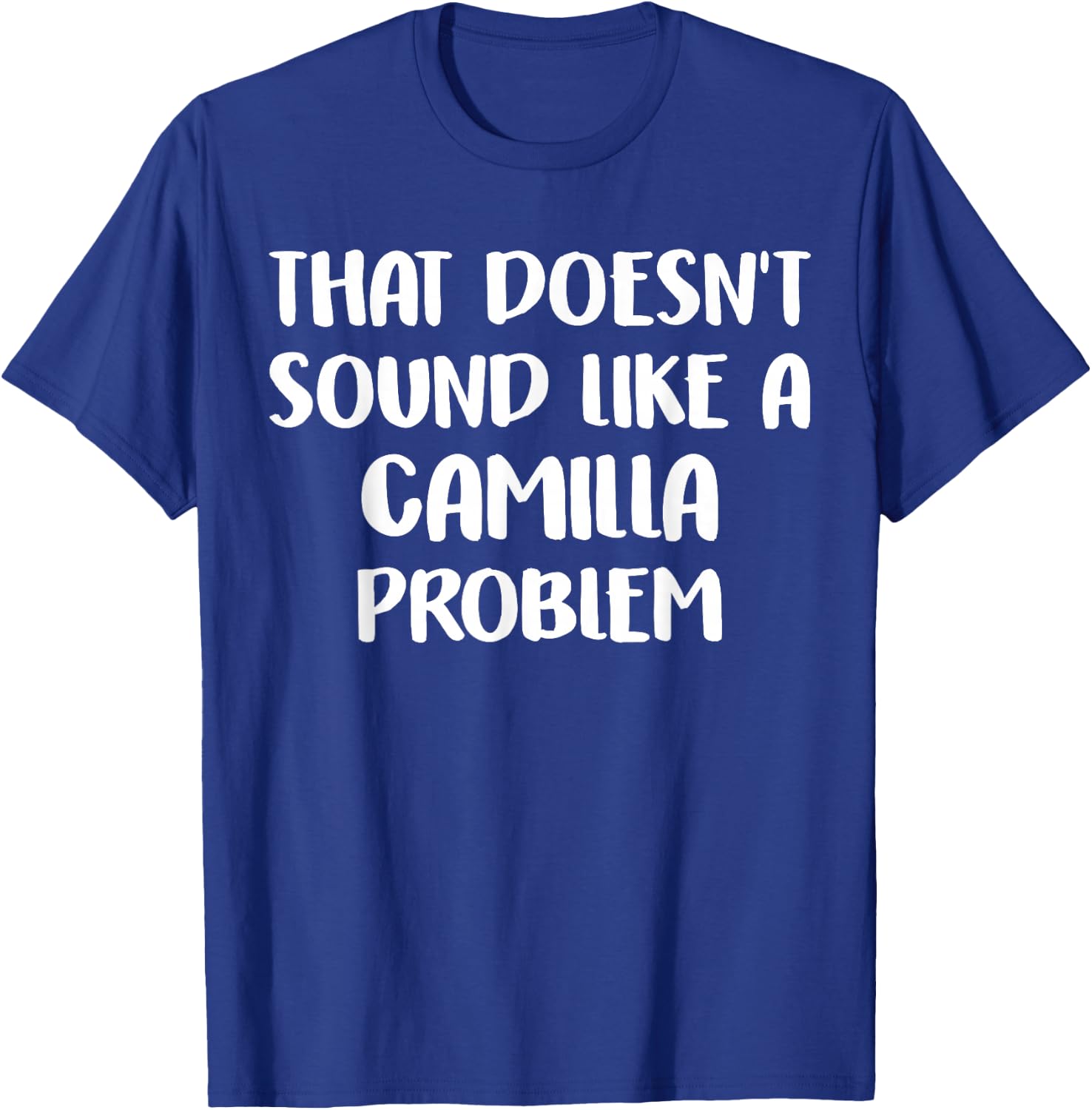 CAMILLA Personalized Cute Flower Girls CAMILLA Name T-Shirt - T-Shirt | Royal