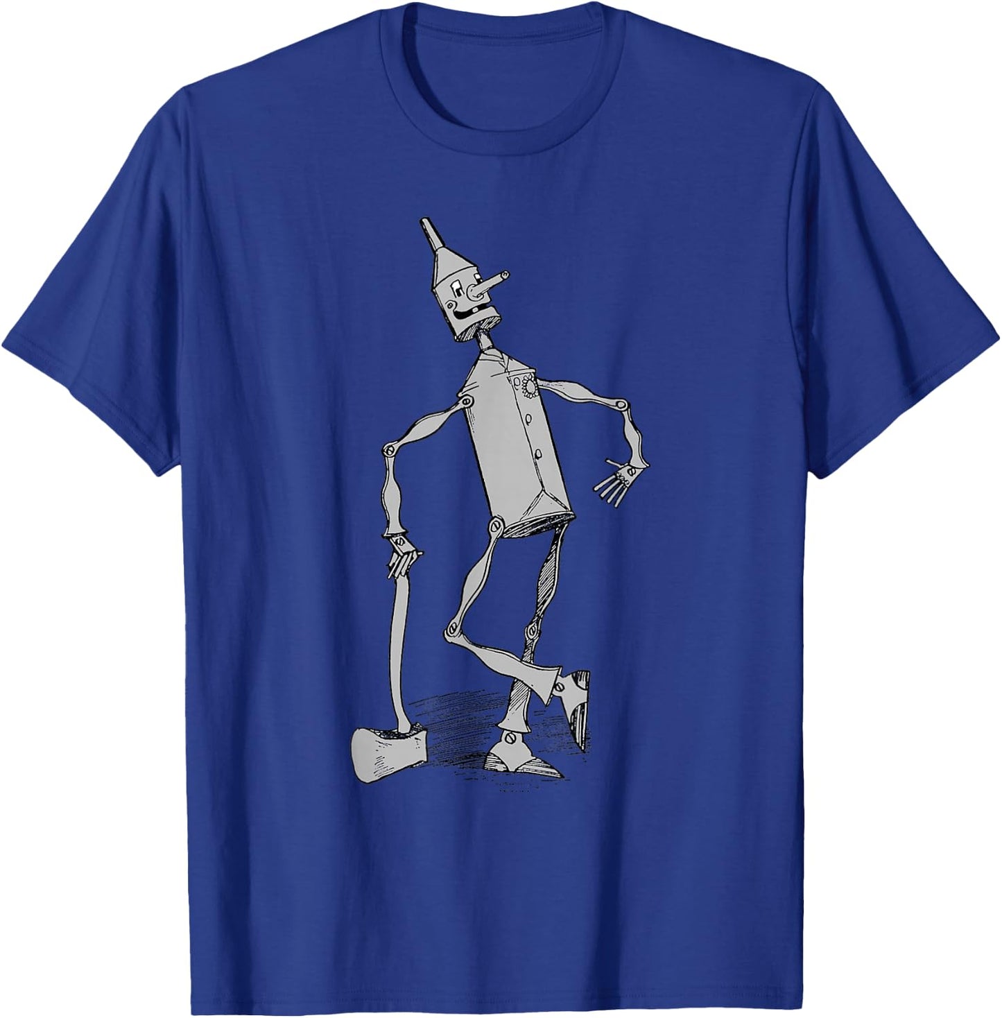 Tin Man Shirt - The Wizard Of OZ -Vintage Tin Man T-Shirt - T-Shirt | Royal