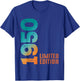 Birthday 1950 Limited Edition 1950 T-Shirt - T-Shirt | Royal