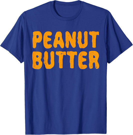 Peanut Butter Shirt Matching Peanut Butter Costume T-Shirt - T-Shirt | Royal