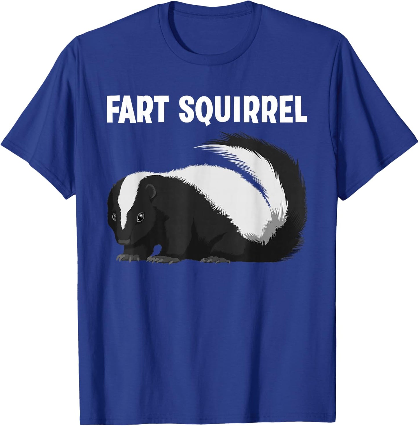 Cute Skunk Design Women Kids Animal Skunk Lovers T-Shirt - T-Shirt | Royal