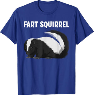 Cute Skunk Design Women Kids Animal Skunk Lovers T-Shirt - T-Shirt | Royal