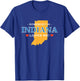 Someone in Indiana Loves Me | Adorable Gift :) T-Shirt - T-Shirt | Royal