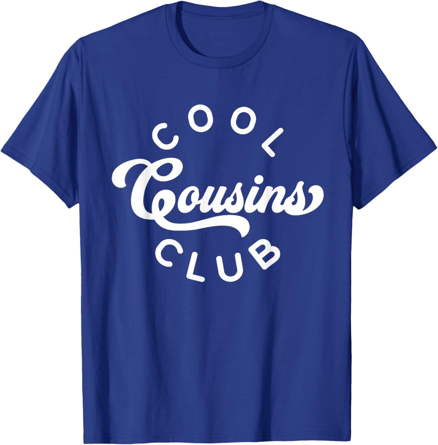 Cool Cousins Club Matching Family Cousin T-Shirt - T-Shirt | Royal