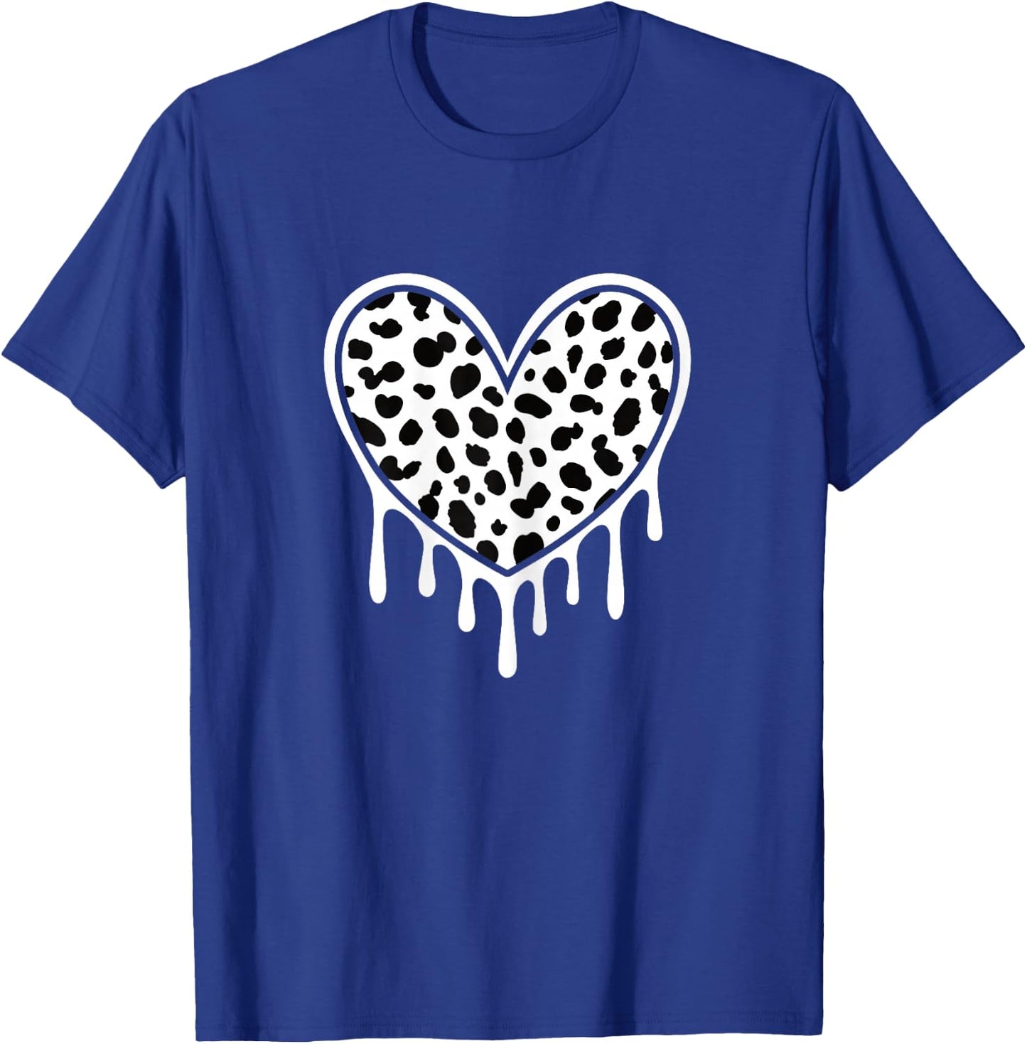 Cute Dalmatian Heart Dalmatian Lover Women Girls T-Shirt - T-Shirt | Royal