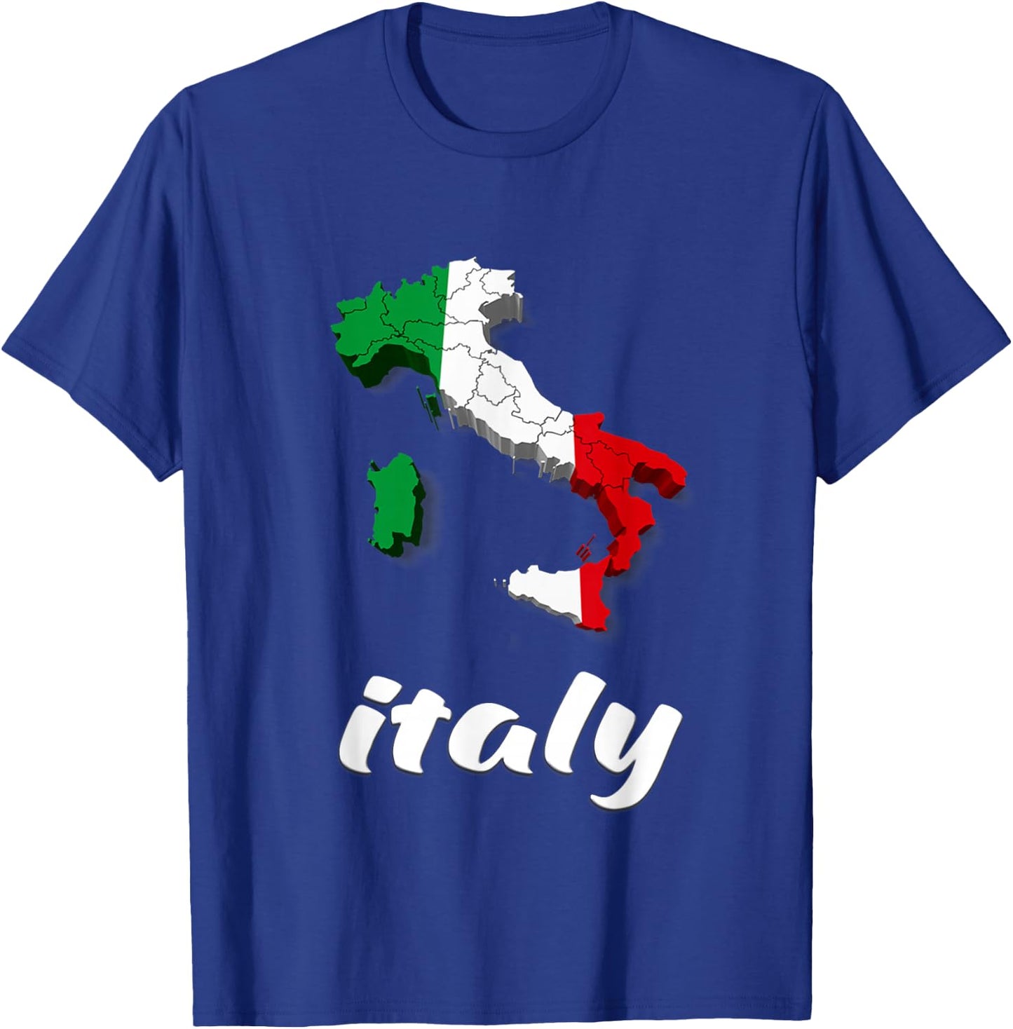 Italien Flagge Italien Liebhaber Italien Shirt für Mädchen Italien Herren T-Shirt - T-Shirt | Royal