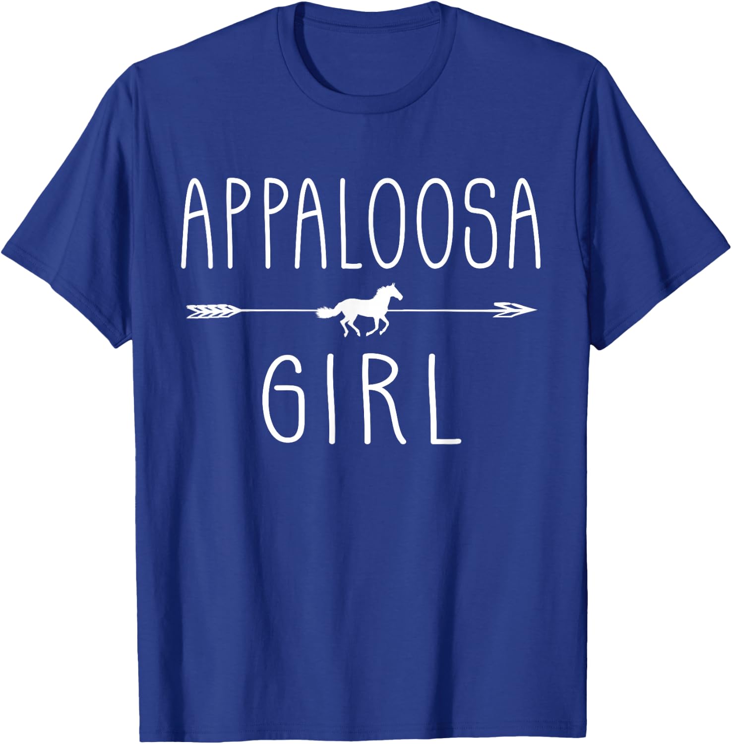 Appaloosa Horse Girl Shirt Gifts Horses Talk Derby To Me T-Shirt - T-Shirt | Royal
