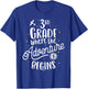 3rd Grade Where The Adventure Begins Third Kids Teacher T-Shirt - T-Shirt | Royal