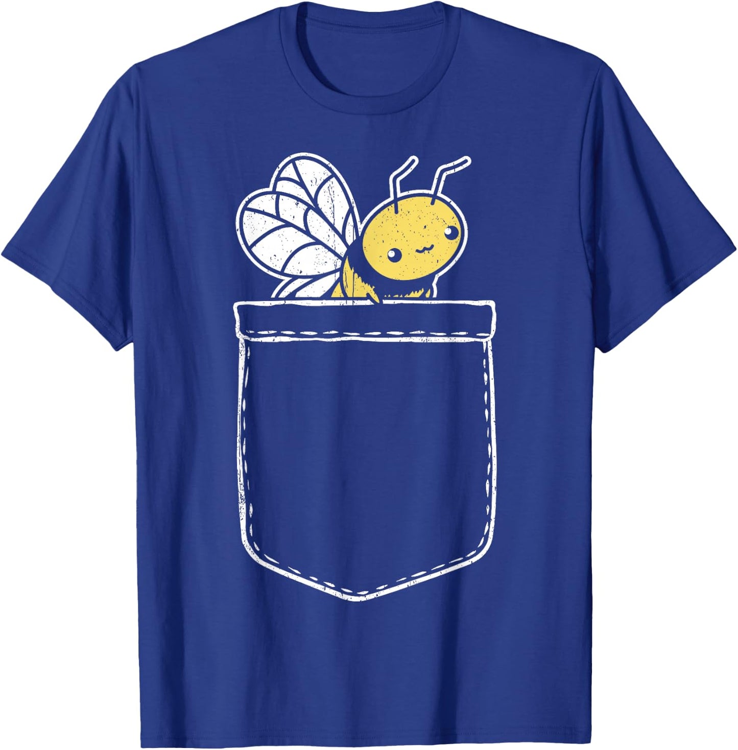 Funny Pocket Bee Bags Bee T-Shirt - T-Shirt | Royal