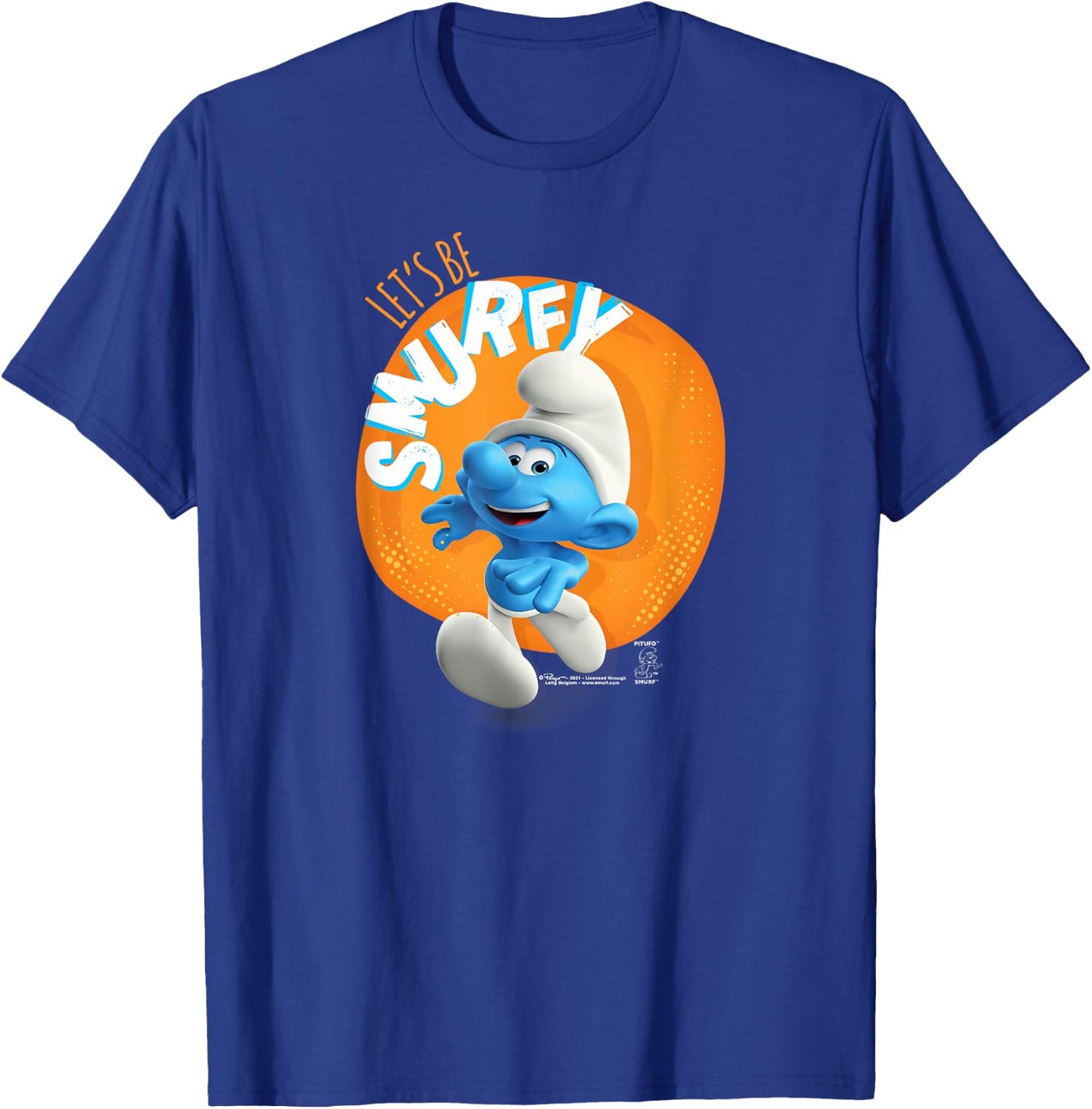 The Smurfs Let's Be Smurfy T-Shirt - T-Shirt | Royal