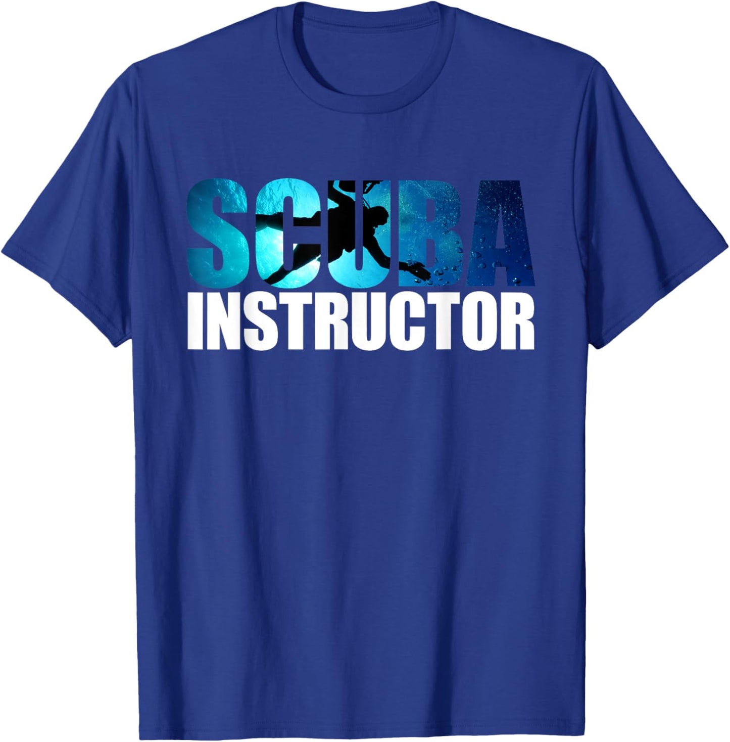 Scuba Diving Instructor for Dive Addicts T-Shirt - T-Shirt | Royal