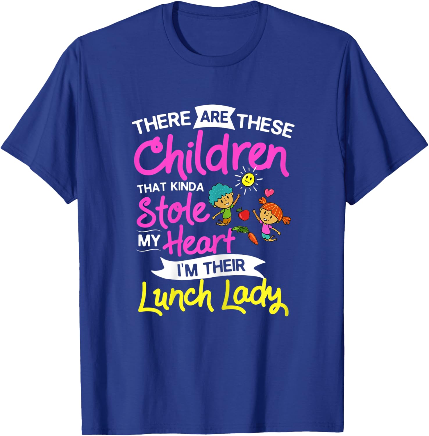 Lunch Lady School Cafeteria Worker T-Shirt - T-Shirt | Royal