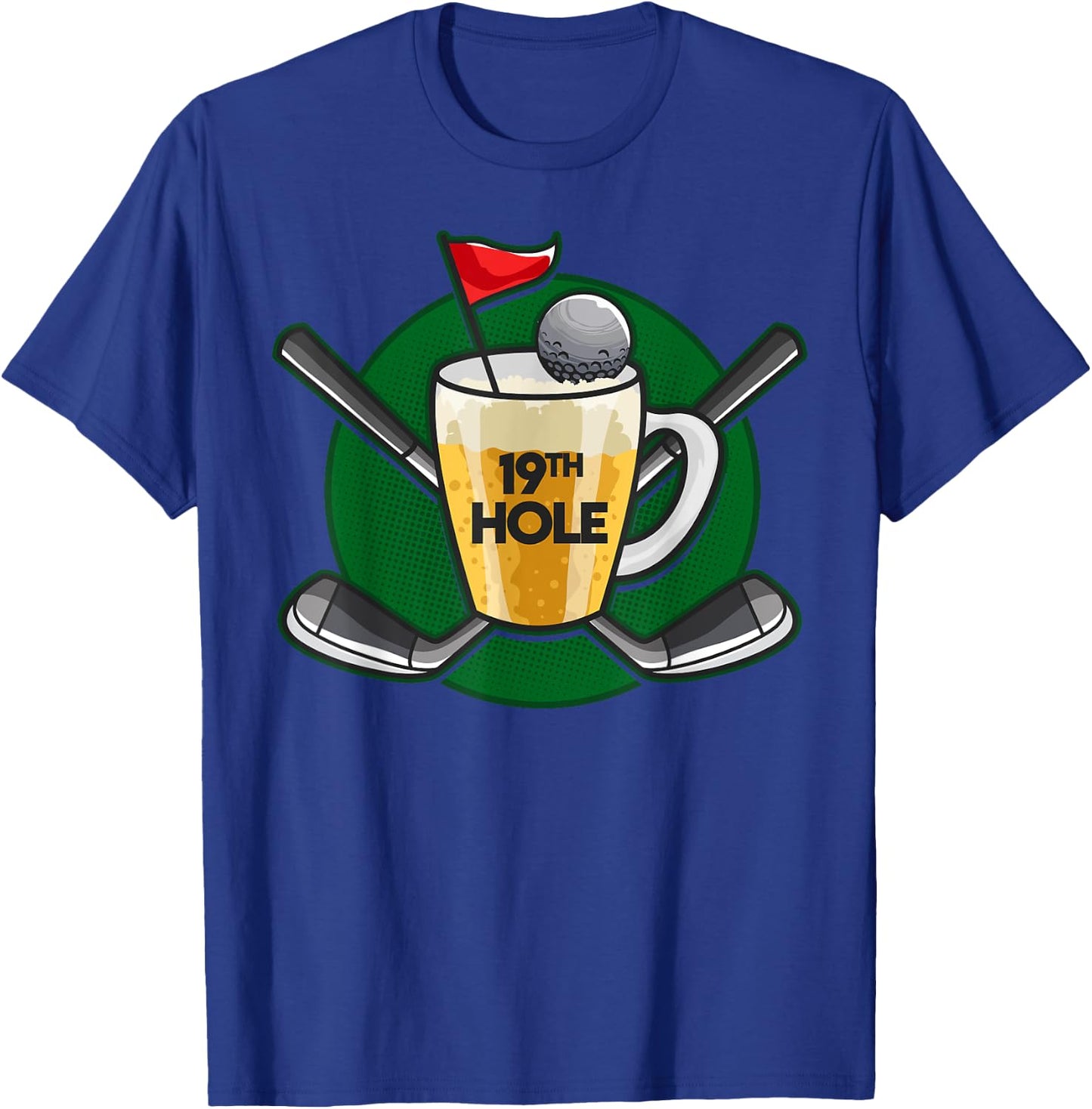 19th Hole T-Shirt - T-Shirt | Royal