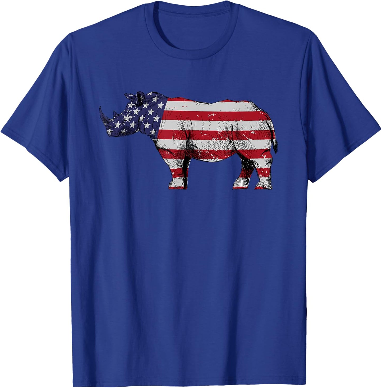 Cool Rhino Design Women Kids Rhinoceros Rhino Lover T-Shirt - T-Shirt | Royal